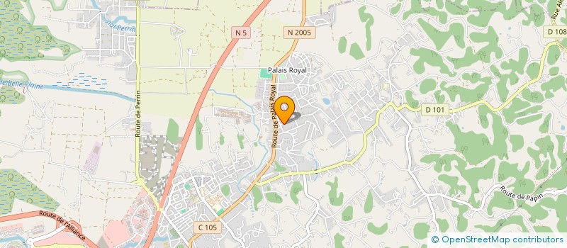 localisation de l'entreprise MADAME ANNE-SOPHIE COLARD  LES ABYMES