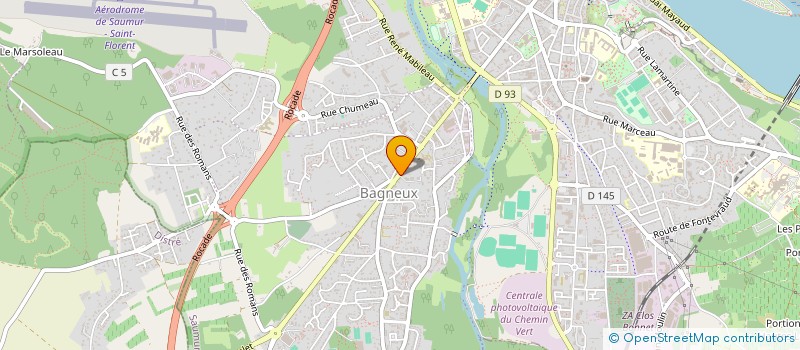 localisation de l'entreprise MADAME ANNE-SOPHIE CONSTANTIN  SAUMUR