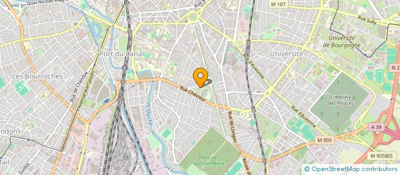 localisation de l'entreprise MADAME ANNE-SOPHIE COUPET à DIJON