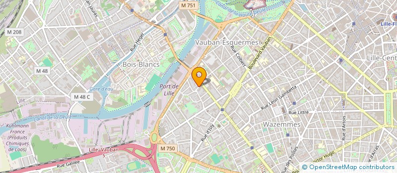 localisation de l'entreprise MADAME ANNE-SOPHIE COURBOIS à LILLE