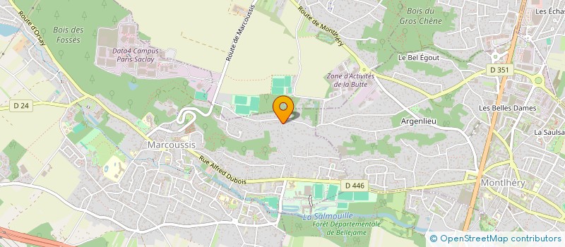 localisation de l'entreprise MADAME ANNE-SOPHIE CRAVINO  MARCOUSSIS