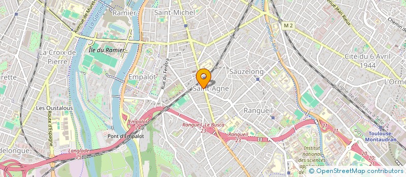 localisation de l'entreprise MADAME ANNE-SOPHIE DE GORSSE à TOULOUSE
