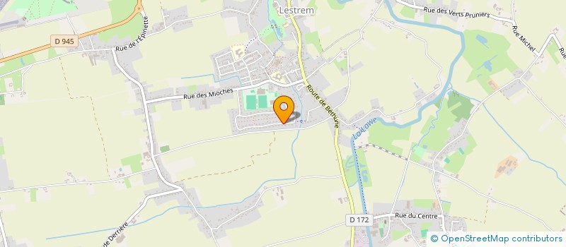 localisation de l'entreprise MADAME ANNE-SOPHIE DE SOUSA E COSTA  LESTREM