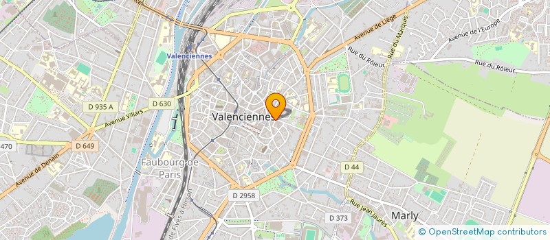 localisation de l'entreprise MADAME ANNE-SOPHIE DECOSSIN à VALENCIENNES