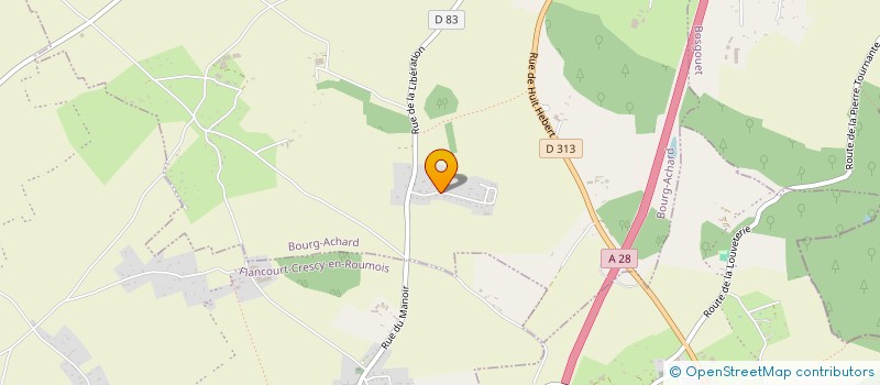 localisation de l'entreprise MADAME ANNE-SOPHIE DEFONTE  BOURG-ACHARD