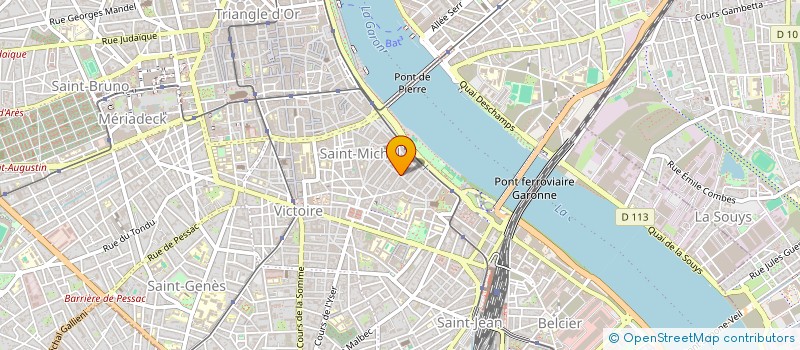 localisation de l'entreprise MADAME ANNE SOPHIE DEFOORT à BORDEAUX