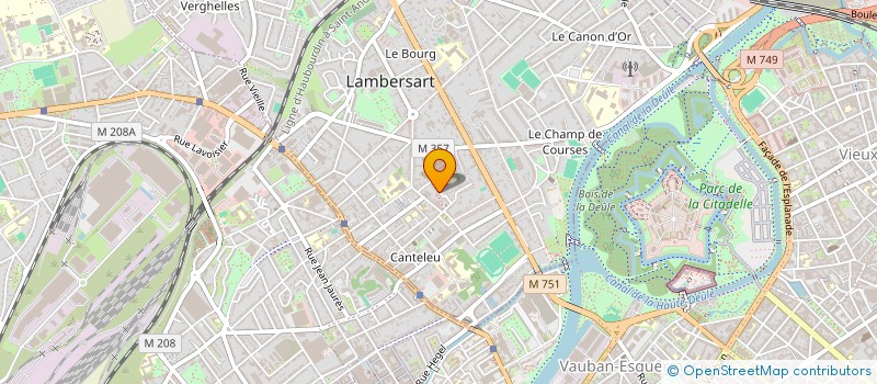 localisation de l'entreprise MADAME ANNE-SOPHIE DELPORTE à LAMBERSART