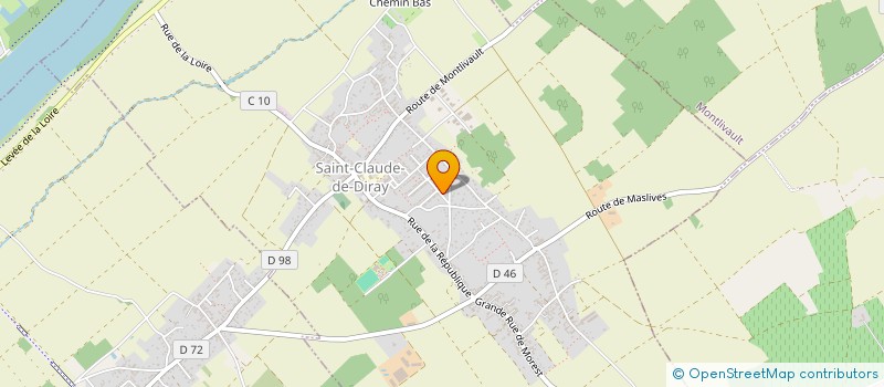 localisation de l'entreprise MADAME ANNE-SOPHIE DEMARIA  SAINT-CLAUDE-DE-DIRAY