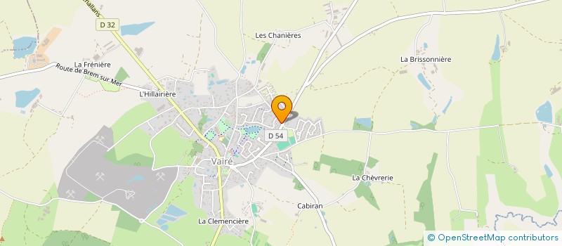 localisation de l'entreprise MADAME ANNE-SOPHIE DEPIROU  VAIRE