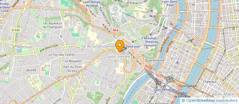 localisation de l'entreprise MADAME ANNE -SOPHIE DESCHAUMES à LYON