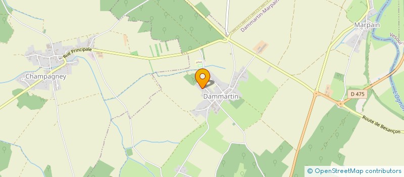 localisation de l'entreprise MADAME ANNE-SOPHIE DEVESA  DAMMARTIN-MARPAIN