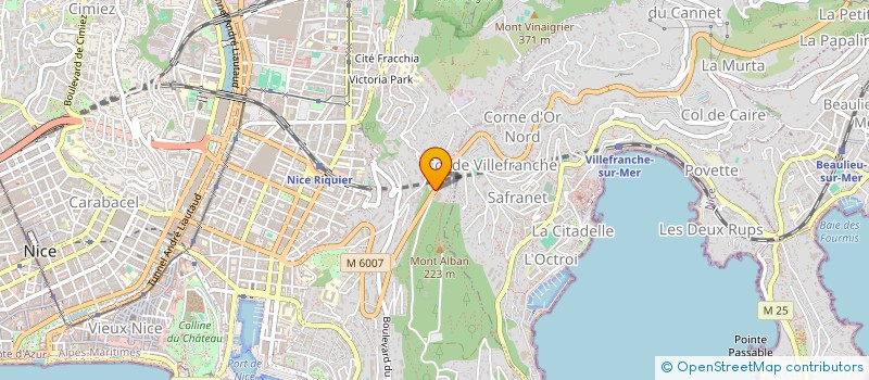 localisation de l'entreprise MADAME ANNE SOPHIE DHENIN à NICE