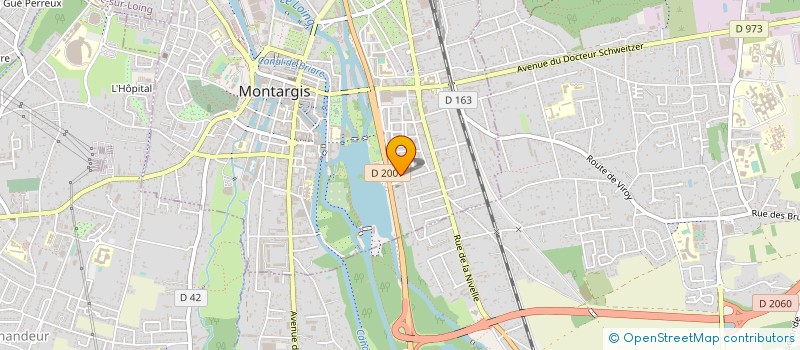 localisation de l'entreprise MADAME ANNE-SOPHIE DIETTE à MONTARGIS