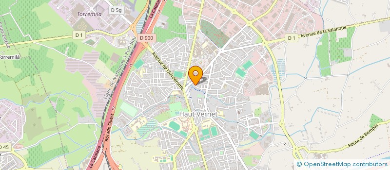 localisation de l'entreprise MADAME ANNE-SOPHIE DISARO  PERPIGNAN