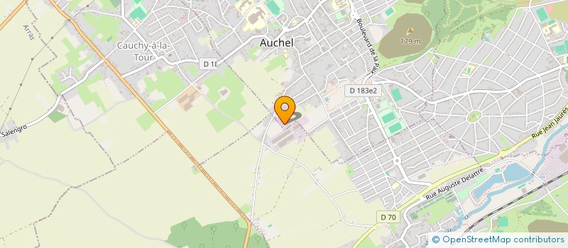 localisation de l'entreprise MADAME ANNE-SOPHIE DISSOUX  AUCHEL