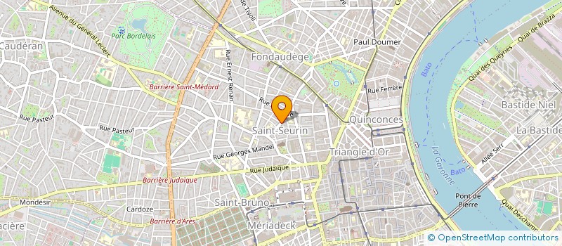 localisation de l'entreprise MADAME ANNE-SOPHIE DONECHE  BORDEAUX