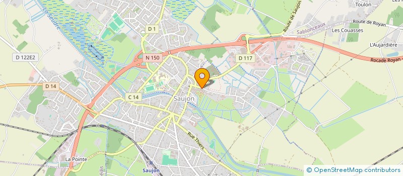 localisation de l'entreprise MADAME ANNE SOPHIE DORNER  ROYAN