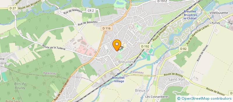 localisation de l'entreprise MADAME ANNE-SOPHIE DOS SANTOS à BREUILLET