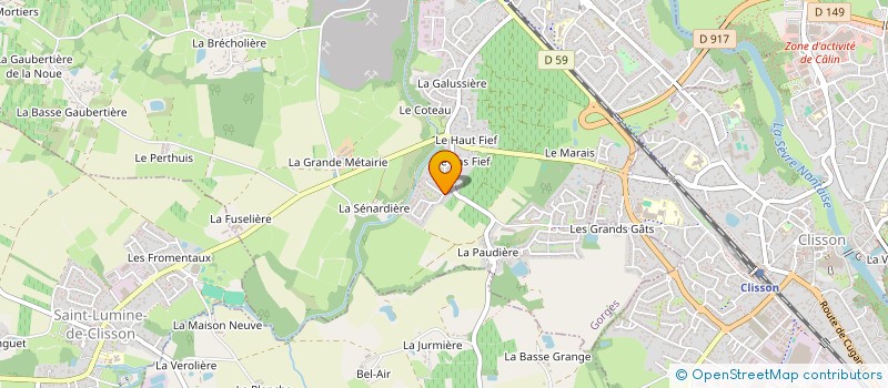 localisation de l'entreprise MADAME ANNE-SOPHIE DOUILLARD  GORGES