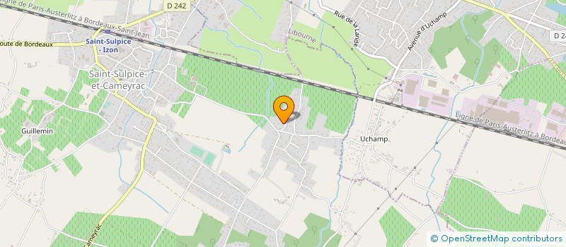 localisation de l'entreprise MADAME ANNE SOPHIE DUBERNARD  SAINT-SULPICE-ET-CAMEYRAC