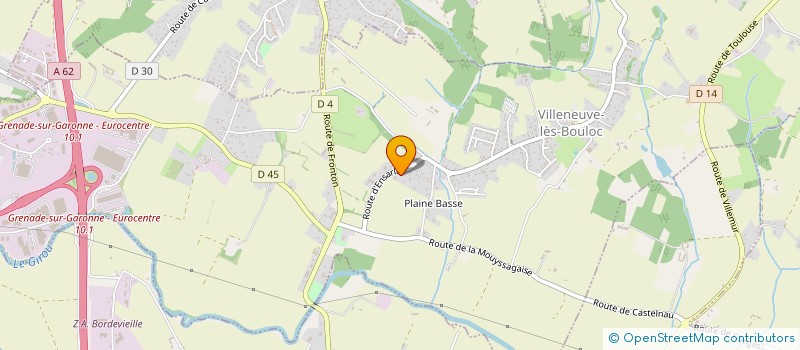 localisation de l'entreprise MADAME ANNE-SOPHIE DUBREY  VILLENEUVE-LES-BOULOC