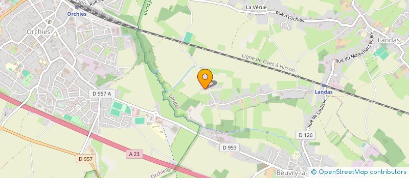 localisation de l'entreprise MADAME ANNE-SOPHIE DUPIRE  LANDAS