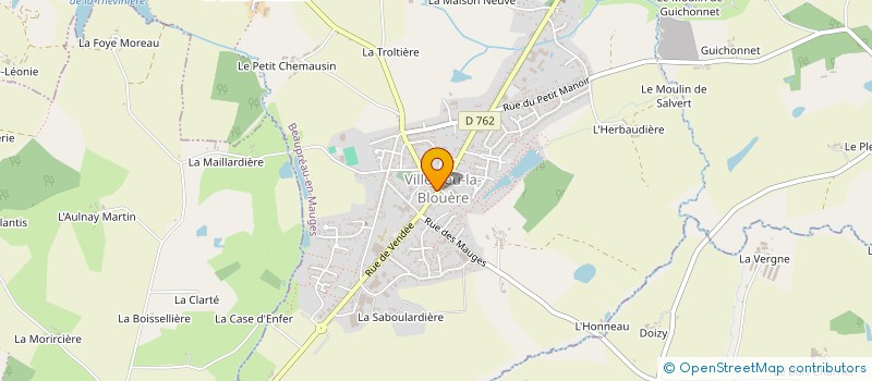 localisation de l'entreprise MADAME ANNE-SOPHIE DURAND à BEAUPREAU-EN-MAUGES