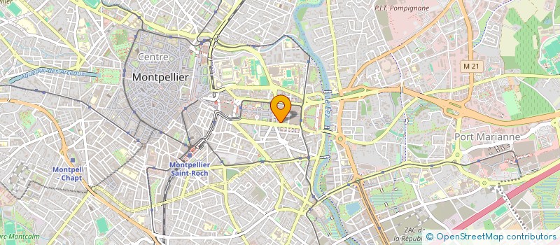 localisation de l'entreprise MADAME ANNE-SOPHIE DURAND à MONTPELLIER