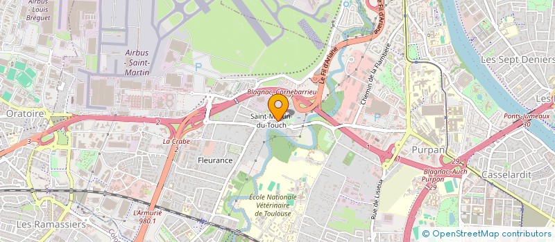 localisation de l'entreprise MADAME ANNE-SOPHIE DURAND à TOULOUSE