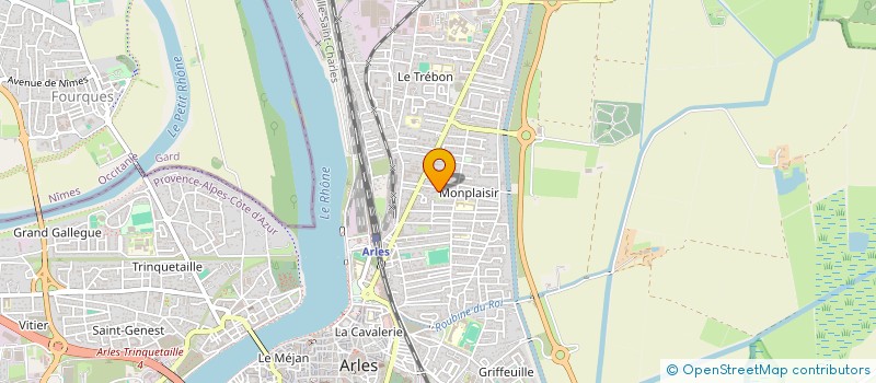 localisation de l'entreprise MADAME ANNE-SOPHIE FARIA à ARLES