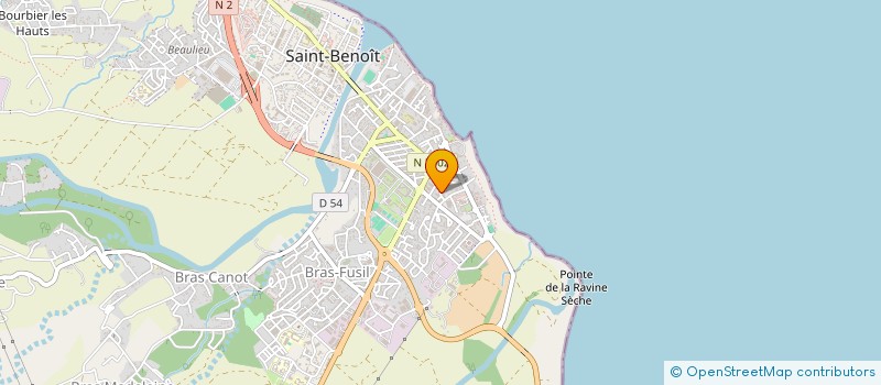 localisation de l'entreprise MADAME ANNE-SOPHIE FAUSTINO  SAINT-BENOIT