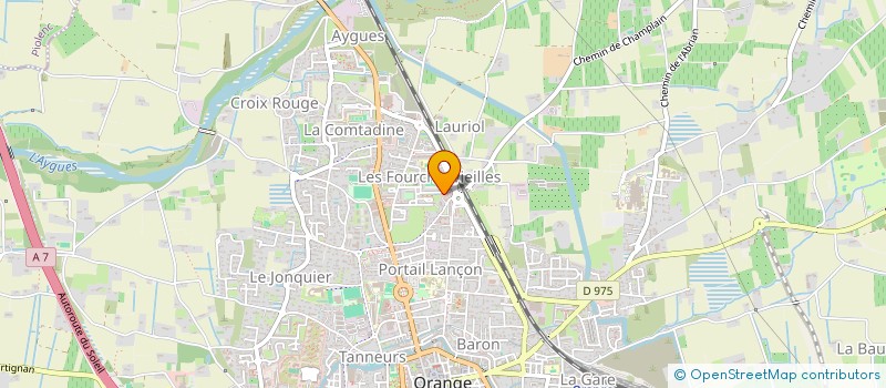 localisation de l'entreprise MADAME ANNE-SOPHIE FERRETE  ORANGE