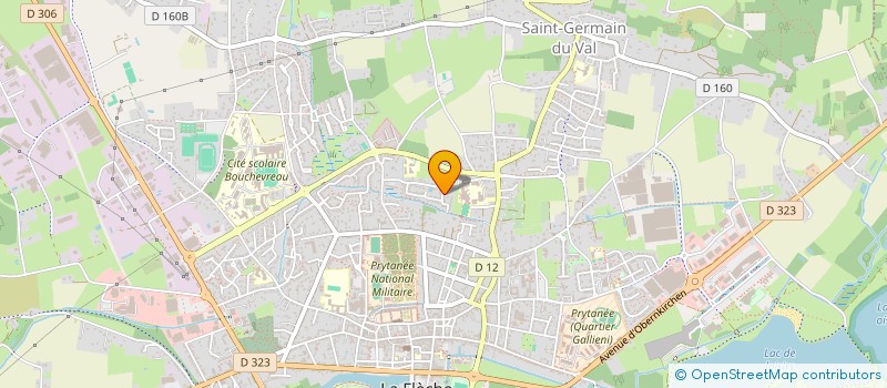 localisation de l'entreprise MADAME ANNE-SOPHIE FOUIN  LES HAUTS-D'ANJOU