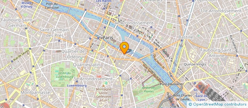 localisation de l'entreprise MADAME ANNE-SOPHIE GALAND  PARIS