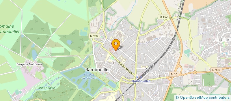 localisation de l'entreprise MADAME ANNE SOPHIE GALICHON à RAMBOUILLET