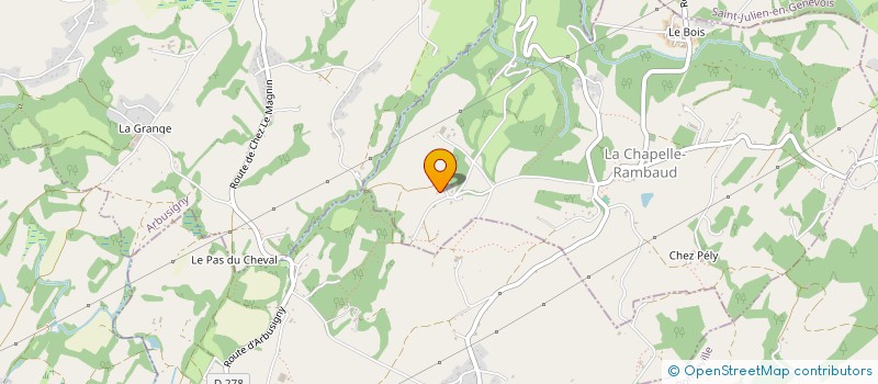 localisation de l'entreprise MADAME ANNE-SOPHIE GAUTROT  LA CHAPELLE-RAMBAUD