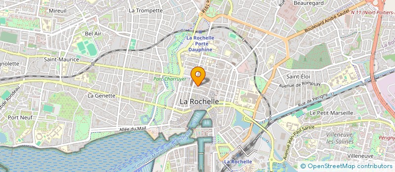 localisation de l'entreprise MADAME ANNE-SOPHIE GEFFRAY  LA ROCHELLE