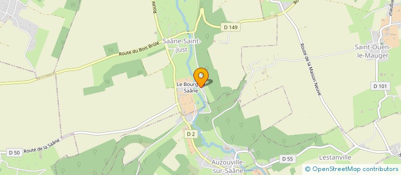 localisation de l'entreprise MADAME ANNE-SOPHIE GIARD  SAANE-SAINT-JUST