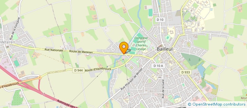 localisation de l'entreprise MADAME ANNE-SOPHIE GILLOEN à BAILLEUL