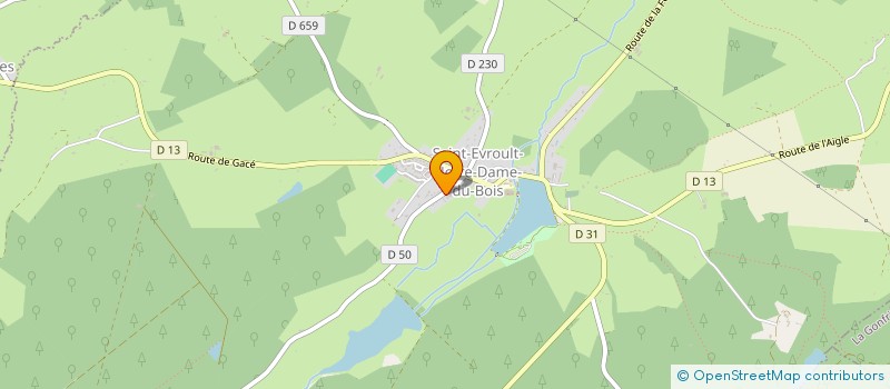 localisation de l'entreprise MADAME ANNE SOPHIE GIRARD à SAINT-EVROULT-NOTRE-DAME-DU-BOIS