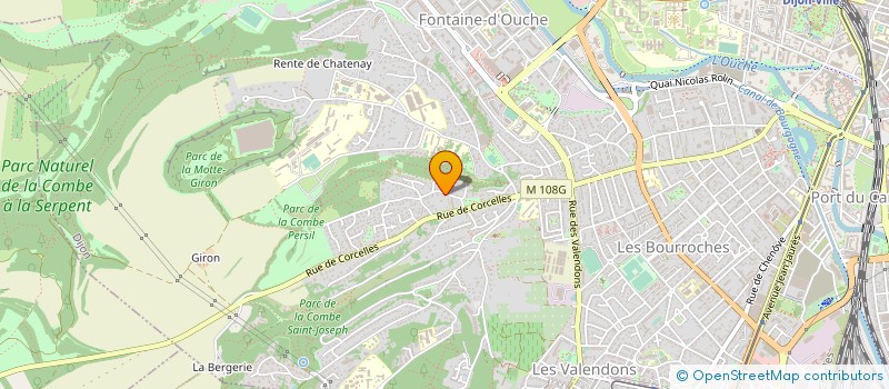 localisation de l'entreprise MADAME ANNE-SOPHIE GODET à DIJON