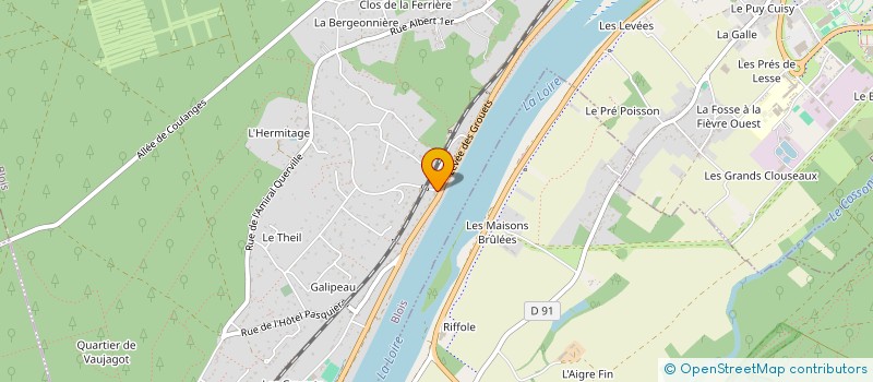 localisation de l'entreprise MADAME ANNE-SOPHIE GOMES BARROSO  BLOIS