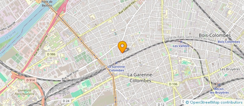 localisation de l'entreprise MADAME ANNE-SOPHIE GORIOT à COLOMBES