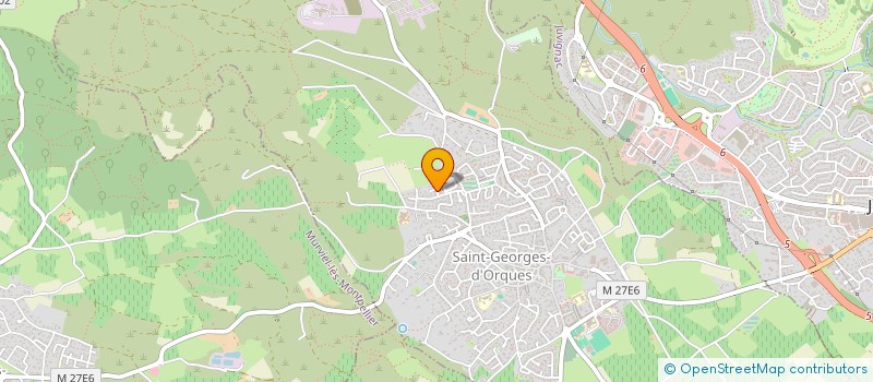localisation de l'entreprise MADAME ANNE-SOPHIE GOUSSARD  SAINT-GEORGES-D'ORQUES