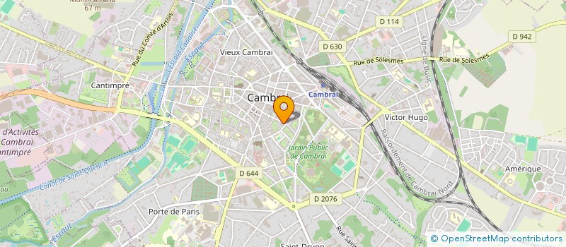 localisation de l'entreprise MADAME ANNE-SOPHIE GRATTEPANCHE à CAMBRAI