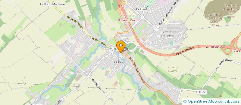 localisation de l'entreprise MADAME ANNE SOPHIE GRENIER  BRUAY-LA-BUISSIERE