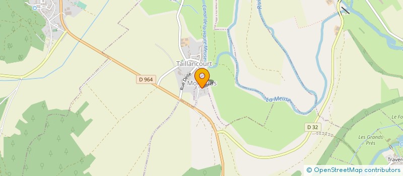 localisation de l'entreprise MADAME ANNE SOPHIE GROSS à MONTBRAS