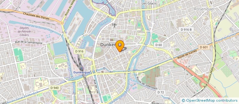 localisation de l'entreprise MADAME ANNE-SOPHIE GUILBERT à DUNKERQUE