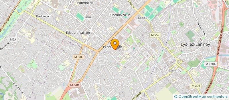 localisation de l'entreprise MADAME ANNE SOPHIE HARRE  HEM