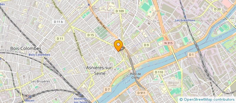 localisation de l'entreprise MADAME ANNE-SOPHIE HOUDU  ASNIERES-SUR-SEINE
